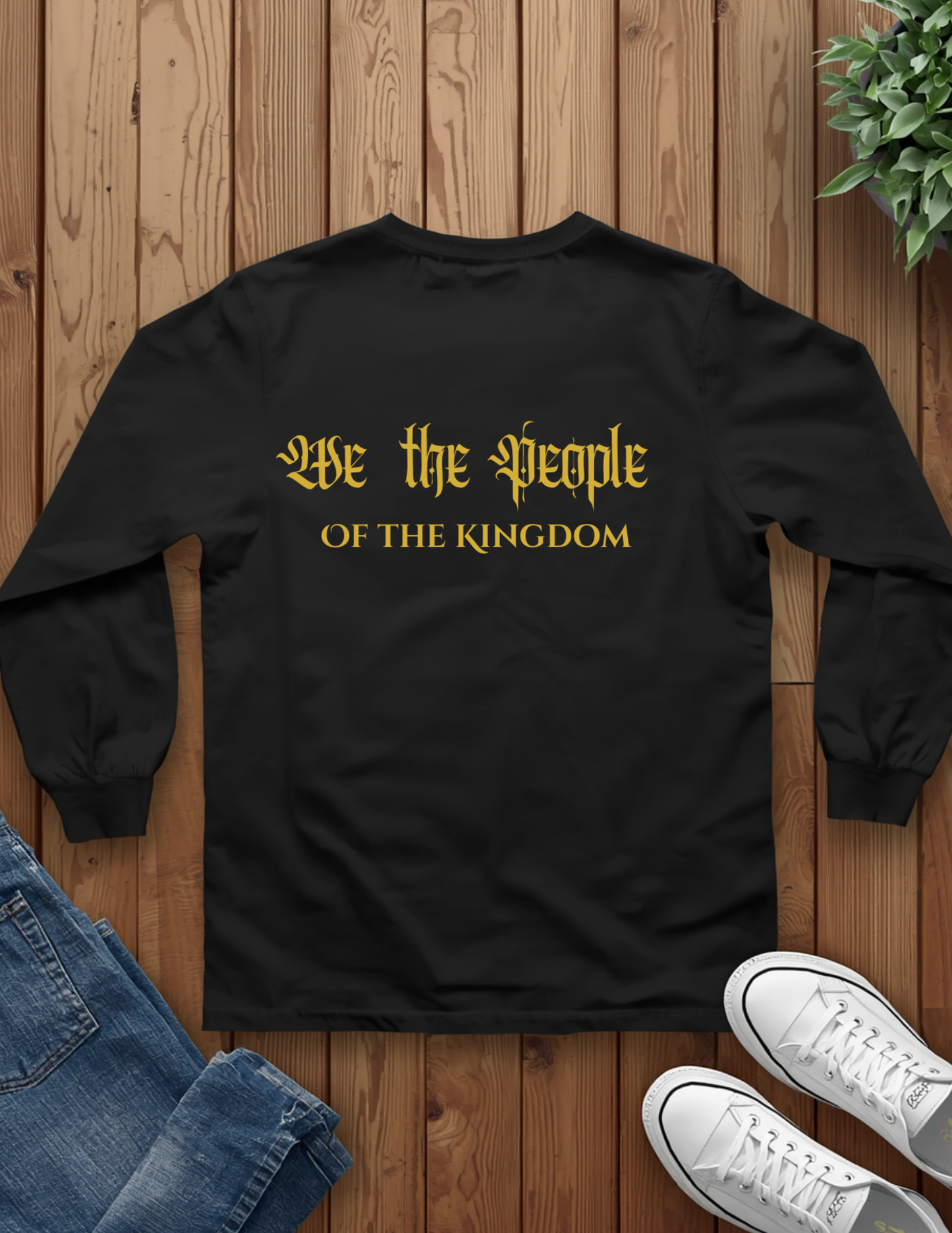 We The People Long Sleeve Tee