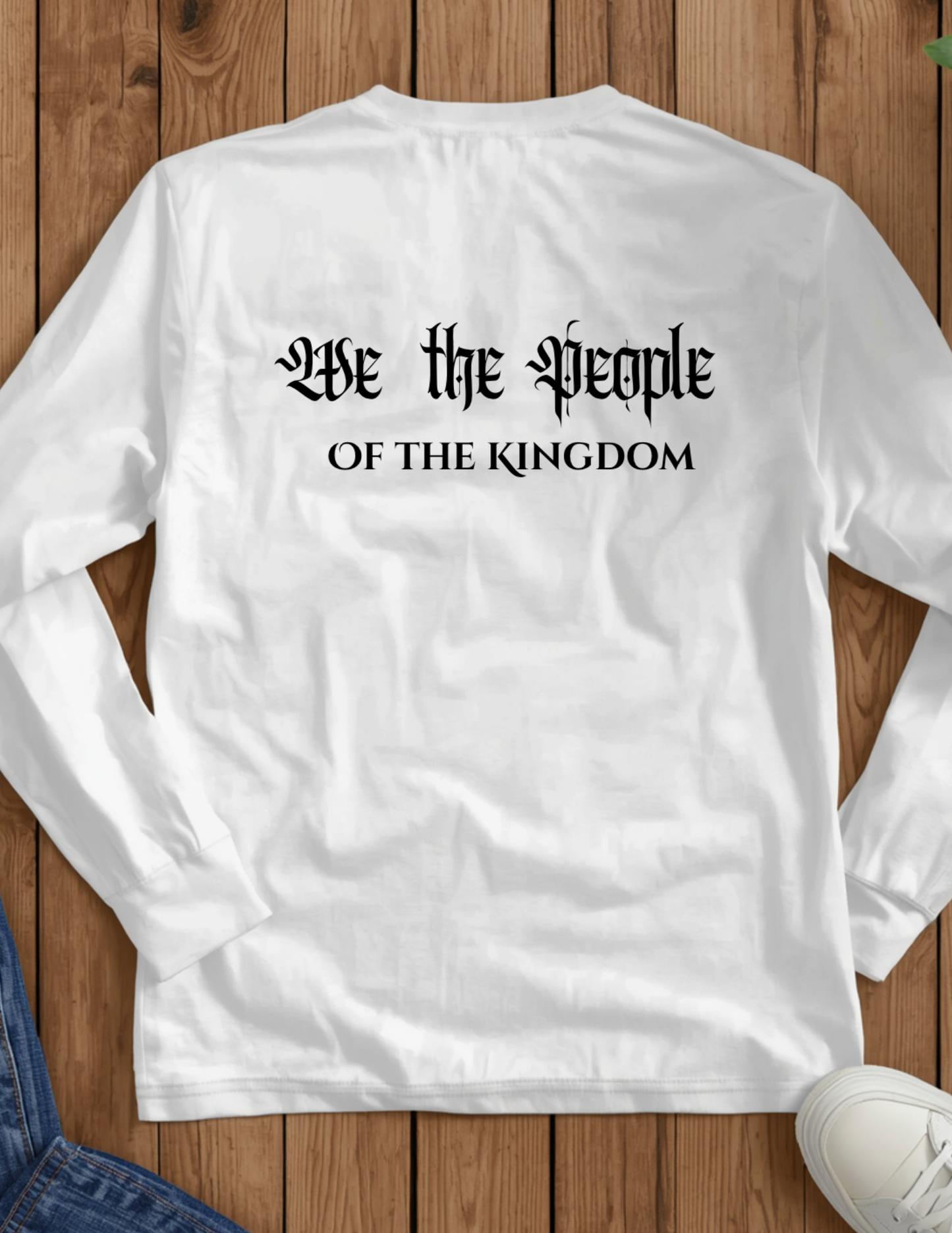 We The People Long Sleeve Tee